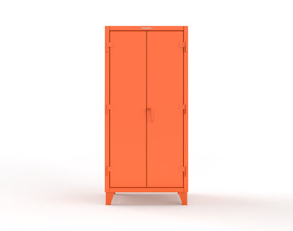 Extreme Duty 12 GA Cabinet with 3 Drawers, 3 Shelves - 36 In. W x 24 In. D x 78 In. H - 36-243-3DB-2009