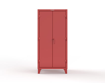 Extreme Duty 12 GA Cabinet with 3 Drawers, 3 Shelves - 36 In. W x 24 In. D x 78 In. H - 36-243-3DB-3001