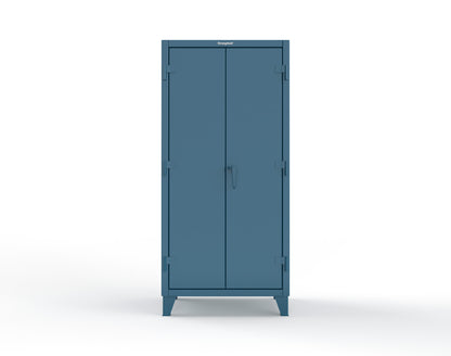 Extreme Duty 12 GA Cabinet with 3 Drawers, 3 Shelves - 36 In. W x 24 In. D x 78 In. H - 36-243-3DB-5001