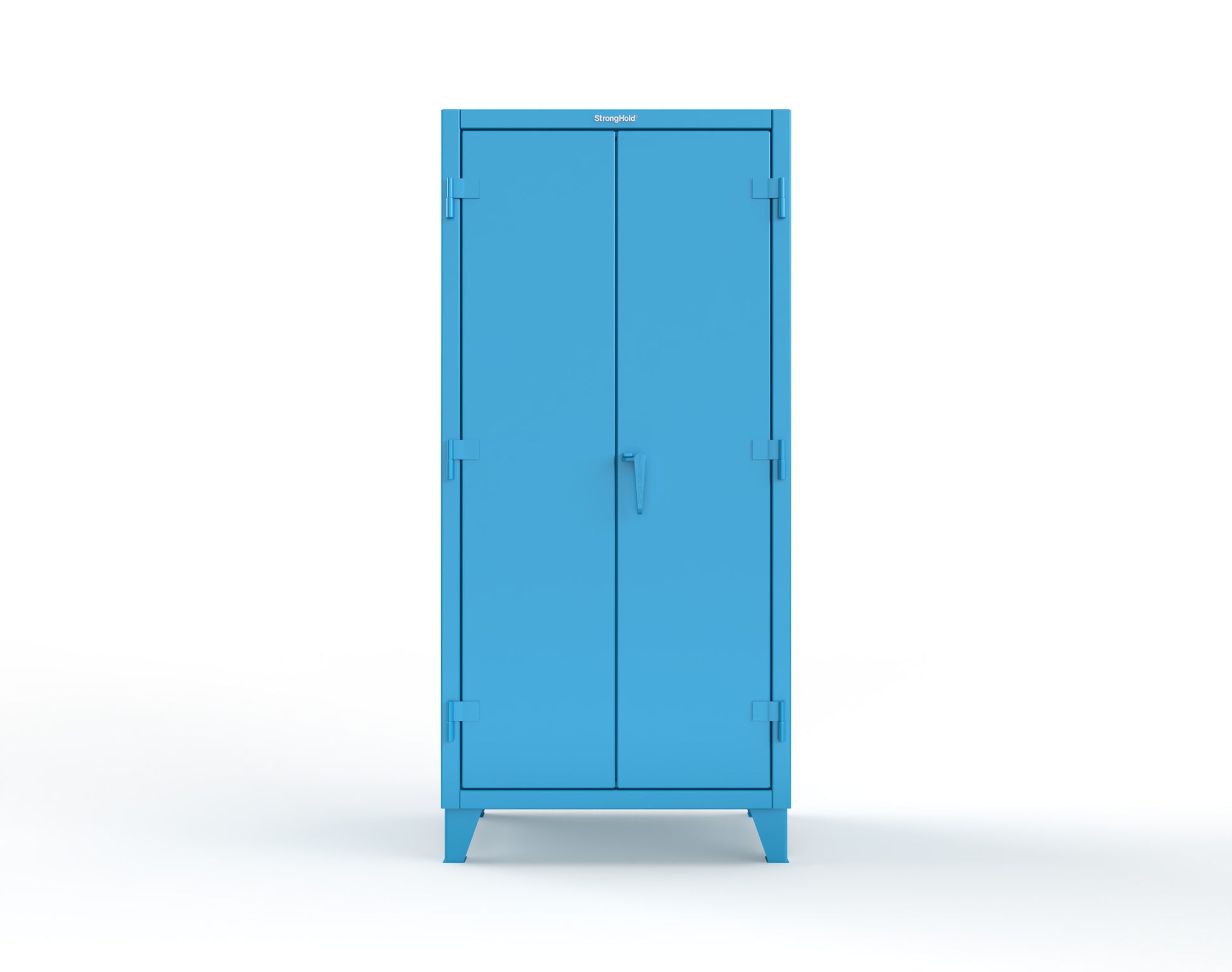 Extreme Duty 12 GA Cabinet with 3 Drawers, 3 Shelves - 36 In. W x 24 In. D x 78 In. H - 36-243-3DB-5012