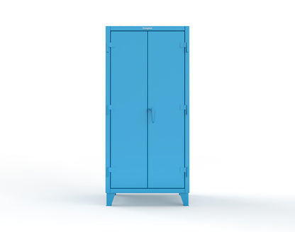 Extreme Duty 12 GA Cabinet with 3 Drawers, 3 Shelves - 36 In. W x 24 In. D x 78 In. H - 36-243-3DB-5012