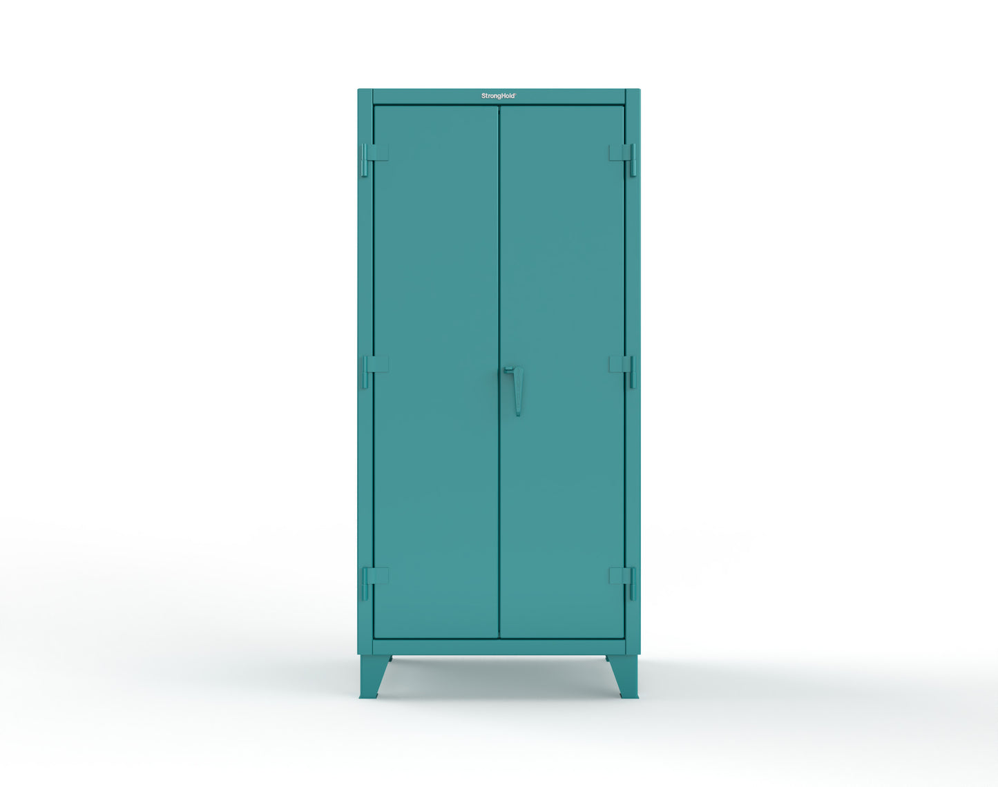 Extreme Duty 12 GA Cabinet with 3 Drawers, 3 Shelves - 36 In. W x 24 In. D x 78 In. H - 36-243-3DB-5021