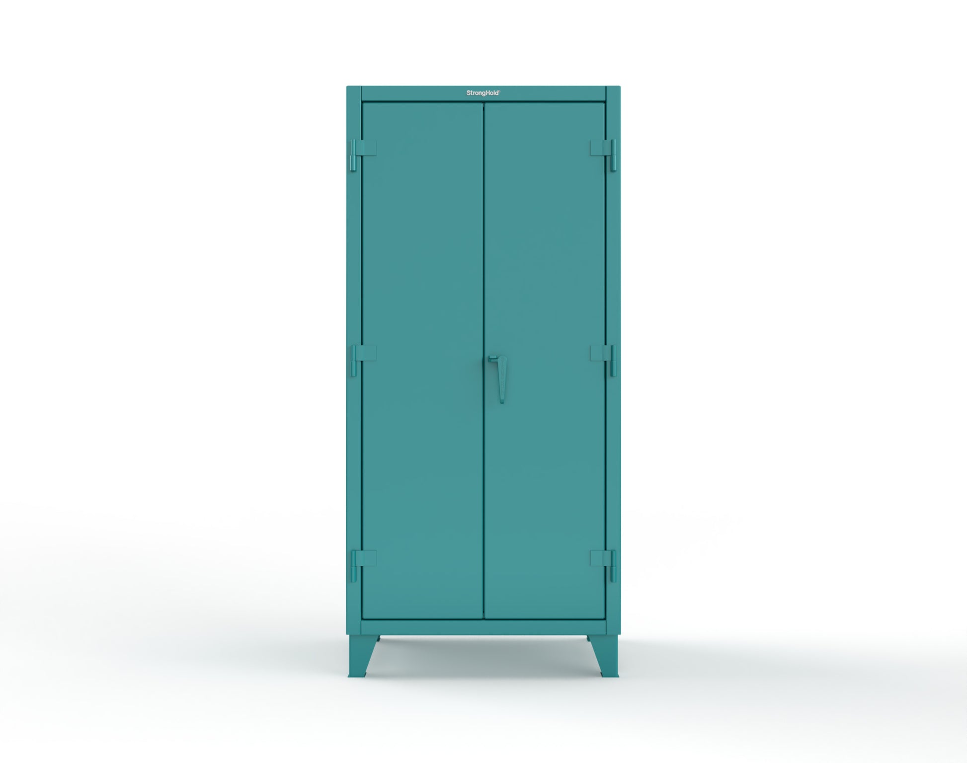 Extreme Duty 12 GA Cabinet with 3 Drawers, 3 Shelves - 36 In. W x 24 In. D x 78 In. H - 36-243-3DB-5021