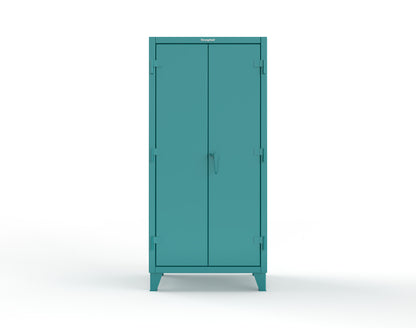 Extreme Duty 12 GA Cabinet with 3 Drawers, 3 Shelves - 36 In. W x 24 In. D x 78 In. H - 36-243-3DB-5021