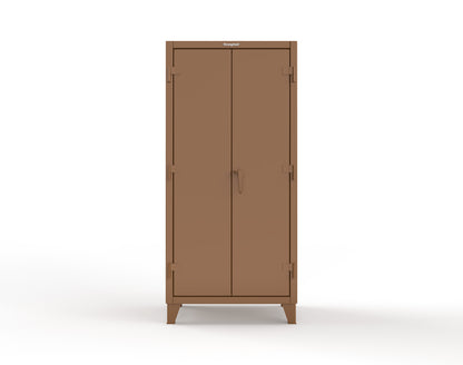 Extreme Duty 12 GA Cabinet with 3 Drawers, 3 Shelves - 36 In. W x 24 In. D x 78 In. H - 36-243-3DB-8008