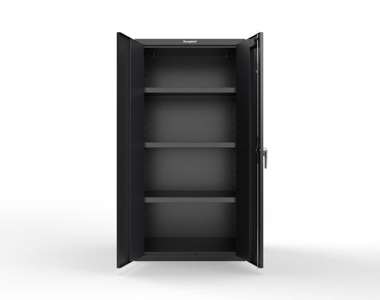 Heavy Duty 18 GA Cabinet with Electronic Entry Lock - 36 in. W x 24 in. D x 72 in. H - 36-243-AT-P-9005