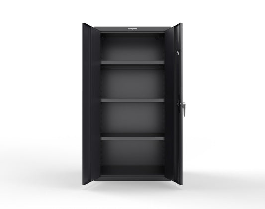 Heavy Duty 18 GA Cabinet with  Electronic Entry Lock - 36 in. W x 24 in. D x 72 in. H - 36-243-EK-P-9005