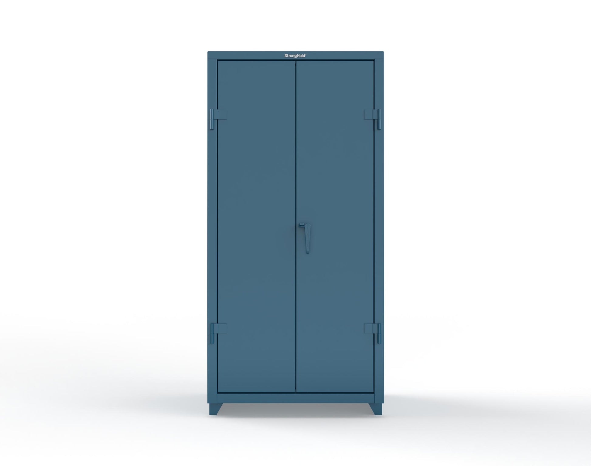 Extra Heavy Duty 14 GA Cabinet with 3 Shelves; 36 In. W x 24 In. D x 75 In. H - 36-243-L-5001