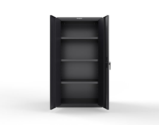 Heavy-Duty 18 GA Cabinet with 3 Shelves - 36 in. W x 24 in. D x 72 in. H - 36-243-P-9005