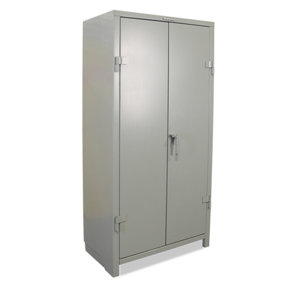 Extra Heavy Duty 14 GA Cabinet with 3 Shelves; 36 In. W x 24 In. D x 75 In. H