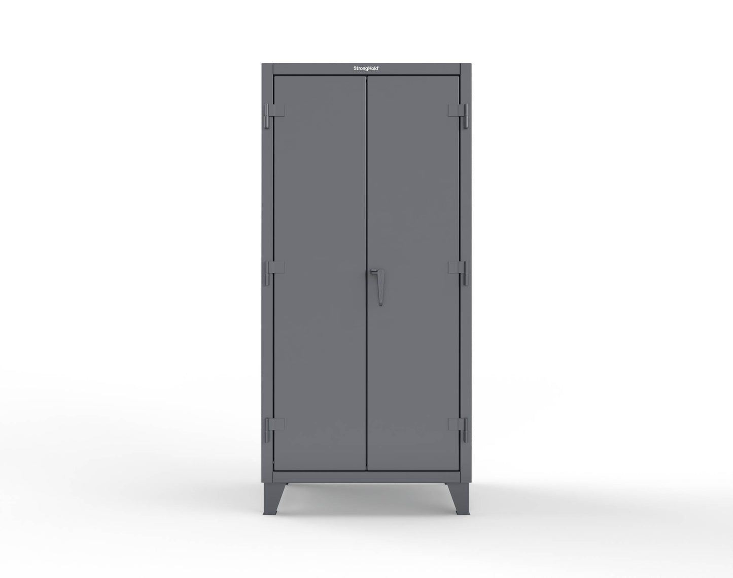 Extreme Duty 12 GA Cabinet with 3 Drawers, 4 Shelves - 36 In. W x 24 In. D x 78 In. H - 36-244-3DB-7024