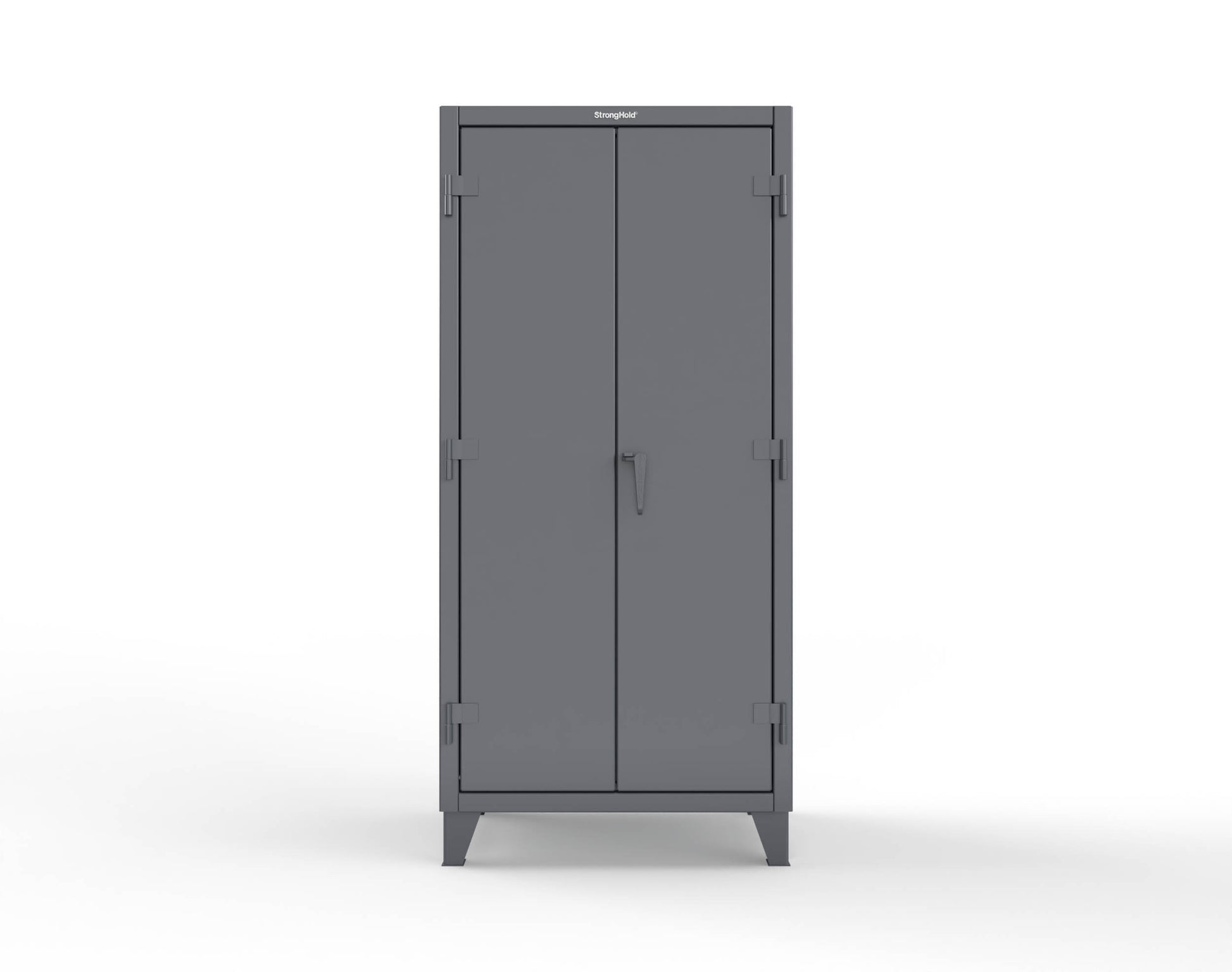 Extreme Duty 12 GA Cabinet with 3 Drawers, 4 Shelves - 36 In. W x 24 In. D x 78 In. H - 36-244-3DB-7024
