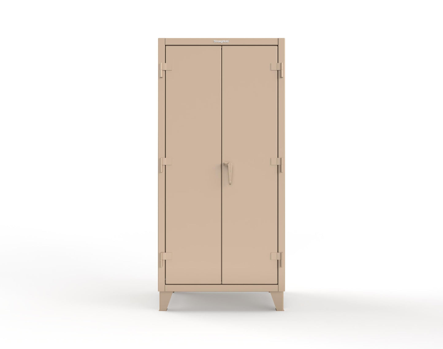 Extreme Duty 12 GA Cabinet with 3 Drawers, 4 Shelves - 36 In. W x 24 In. D x 78 In. H - 36-244-3DB-1019