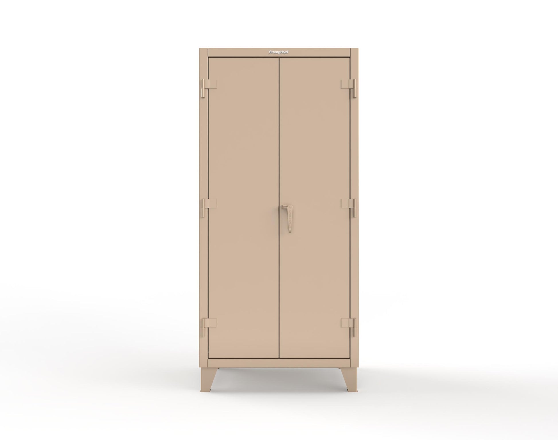 Extreme Duty 12 GA Cabinet with 3 Drawers, 4 Shelves - 36 In. W x 24 In. D x 78 In. H - 36-244-3DB-1019