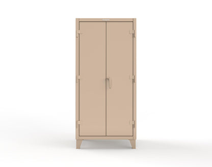 Extreme Duty 12 GA Cabinet with 3 Drawers, 4 Shelves - 36 In. W x 24 In. D x 78 In. H - 36-244-3DB-1019