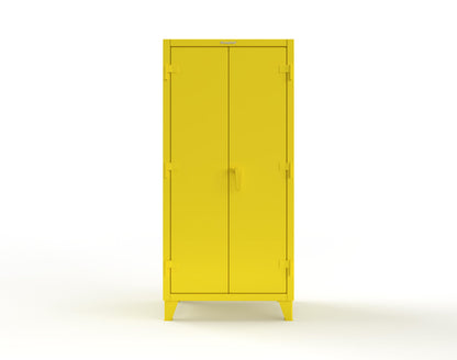 Extreme Duty 12 GA Cabinet with 3 Drawers, 4 Shelves - 36 In. W x 24 In. D x 78 In. H - 36-244-3DB-1021