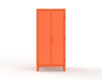 Extreme Duty 12 GA Cabinet with 3 Drawers, 4 Shelves - 36 In. W x 24 In. D x 78 In. H - 36-244-3DB-2009