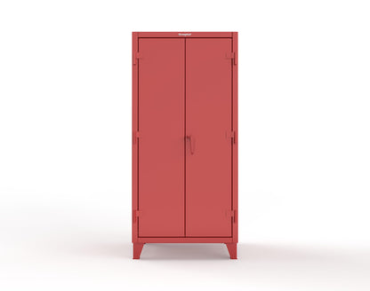 Extreme Duty 12 GA Cabinet with 3 Drawers, 4 Shelves - 36 In. W x 24 In. D x 78 In. H - 36-244-3DB-3001
