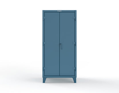 Extreme Duty 12 GA Cabinet with 3 Drawers, 4 Shelves - 36 In. W x 24 In. D x 78 In. H - 36-244-3DB-5001