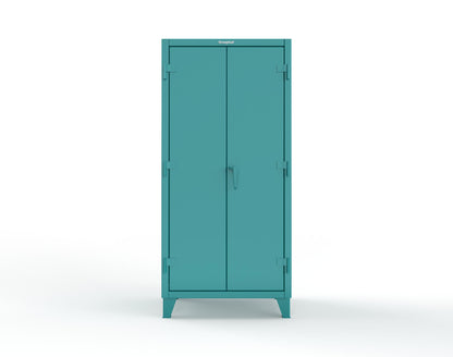 Extreme Duty 12 GA Cabinet with 3 Drawers, 4 Shelves - 36 In. W x 24 In. D x 78 In. H - 36-244-3DB-5021