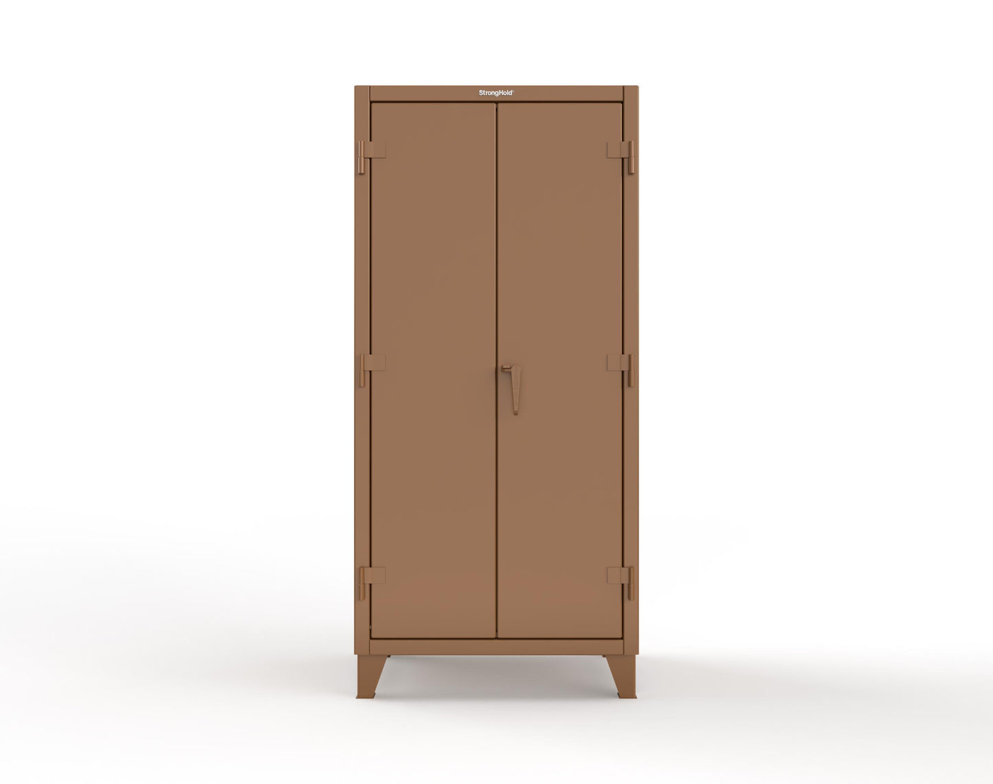Extreme Duty 12 GA Cabinet with 3 Drawers, 4 Shelves - 36 In. W x 24 In. D x 78 In. H - 36-244-3DB-8008