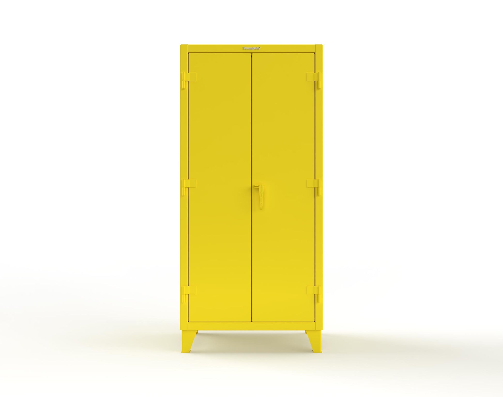 Extreme Duty 12 GA Cabinet with 6 Half-Width Drawers, 4 Shelves - 36 In. W x 24 In. D x 78 In. H - 36-244-6/5DB-1021