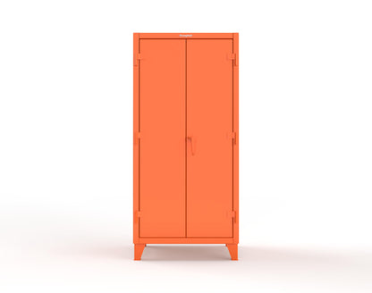 Extreme Duty 12 GA Cabinet with 6 Half-Width Drawers, 4 Shelves - 36 In. W x 24 In. D x 78 In. H - 36-244-6/5DB-2009