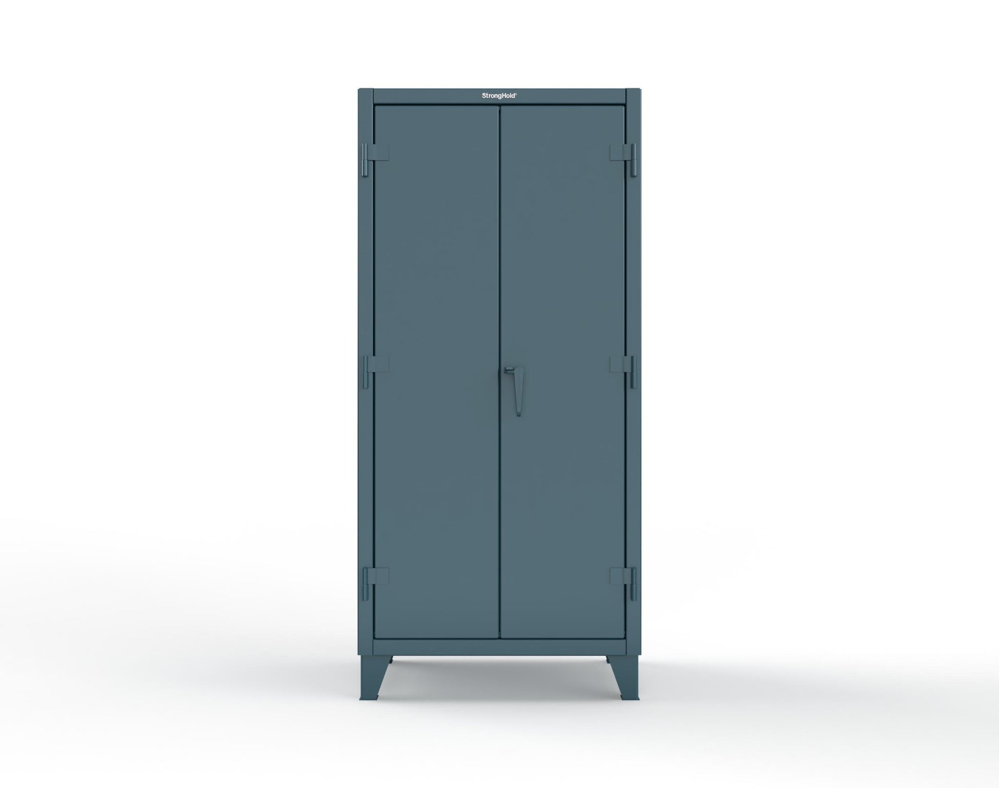 Extreme Duty 12 GA Cabinet with 6 Half-Width Drawers, 4 Shelves - 36 In. W x 24 In. D x 78 In. H - 36-244-6/5DB-5001