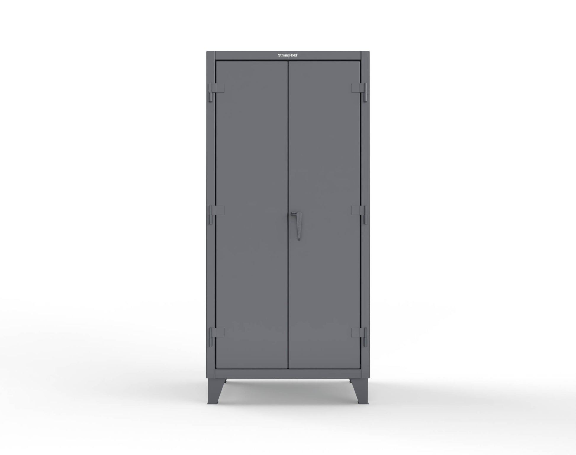 Extreme Duty 12 GA Cabinet with 6 Half-Width Drawers, 4 Shelves - 36 In. W x 24 In. D x 78 In. H - 36-244-6/5DB-7024