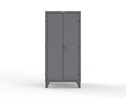Extreme Duty 12 GA Cabinet with 6 Half-Width Drawers, 4 Shelves - 36 In. W x 24 In. D x 78 In. H - 36-244-6/5DB-7024