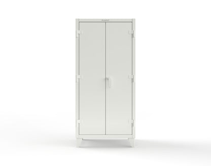 Extreme Duty 12 GA Cabinet with 6 Half-Width Drawers, 4 Shelves - 36 In. W x 24 In. D x 78 In. H - 36-244-6/5DB-9003