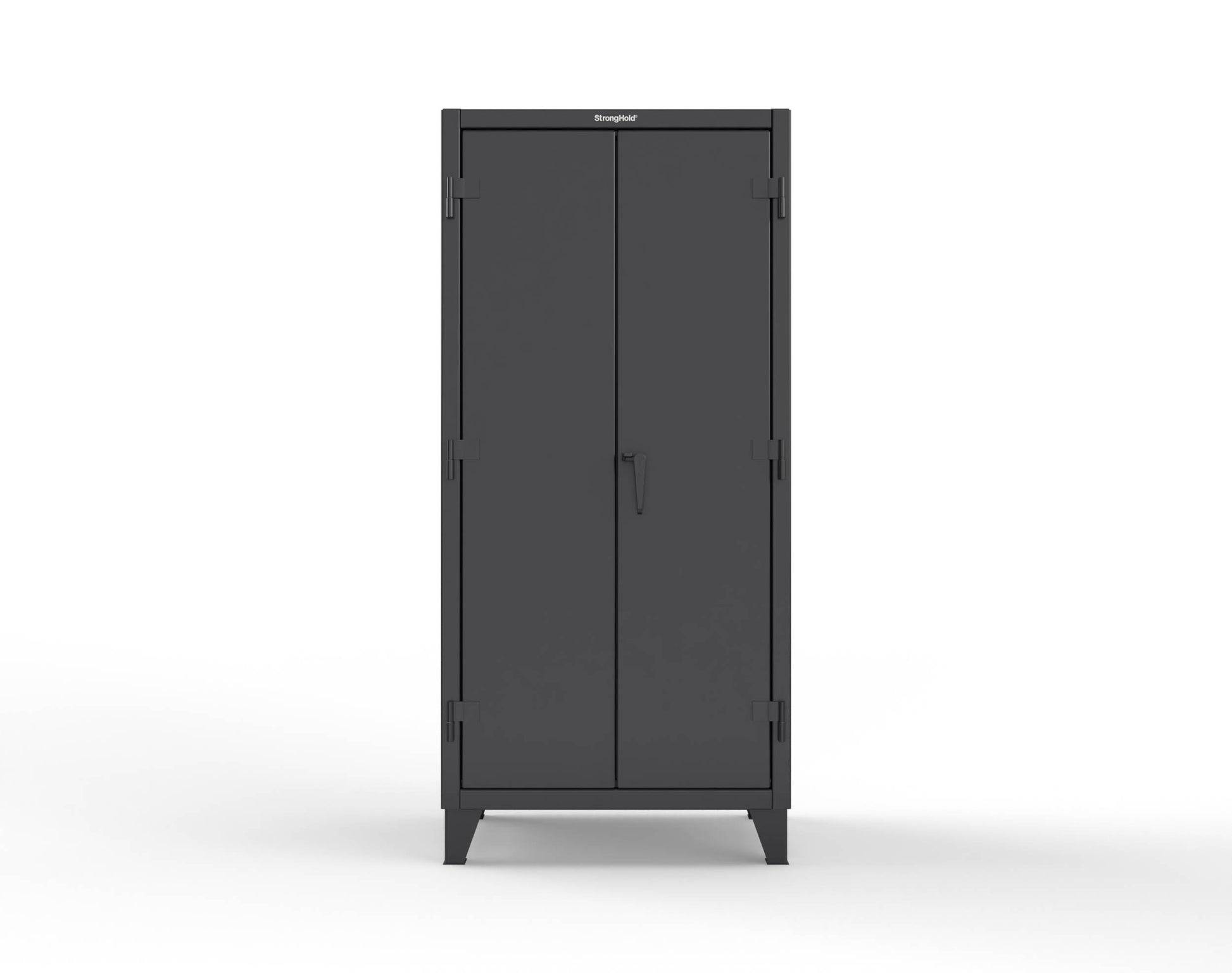 Extreme Duty 12 GA Cabinet with 6 Half-Width Drawers, 4 Shelves - 36 In. W x 24 In. D x 78 In. H - 36-244-6/5DB-9005