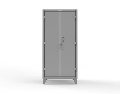 Extreme Duty 12 GA Cabinet with 4 Shelves Secured by Keyless Entry Lock - 36 In. W x 24 In. D x 78 In. H - 36-244-EK-7037
