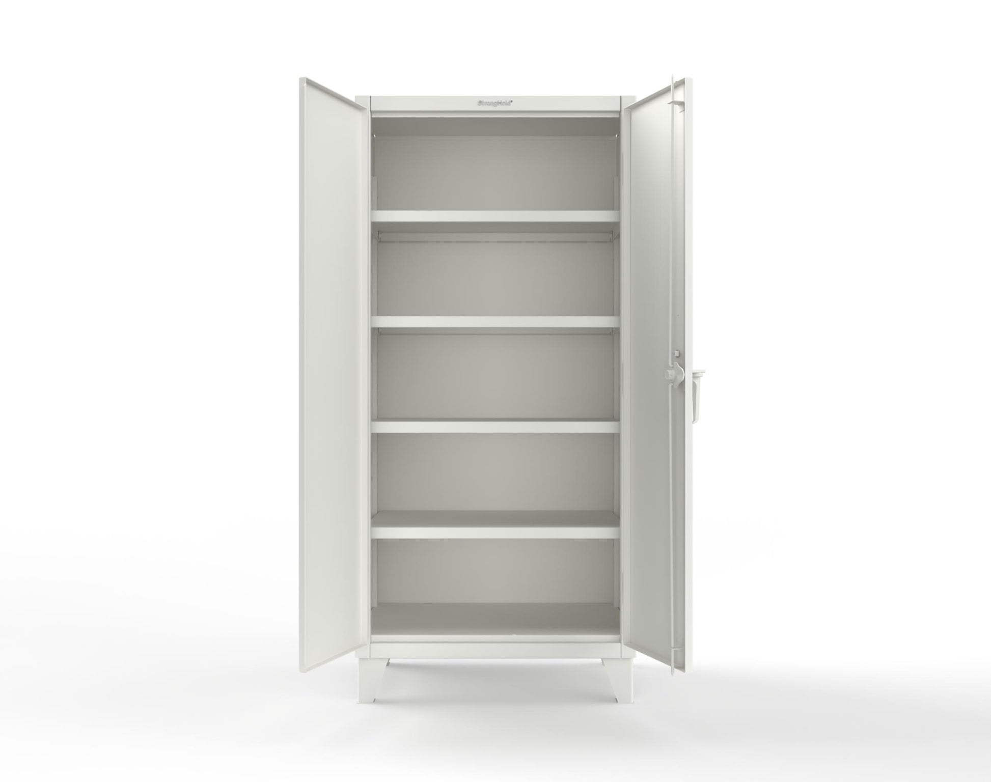 Extreme Duty 12 GA Cabinet with 4 Shelves Secured by Keyless Entry Lock - 36 In. W x 24 In. D x 78 In. H - 36-244-EK-9003