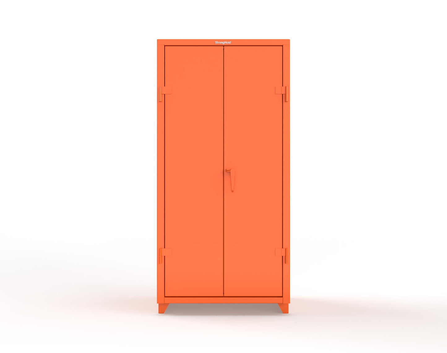 Extra Heavy Duty 14 GA Cabinet with 4 Shelves - 36 In. W x 24 In. D x 75 In. H - 36-244-L-2009