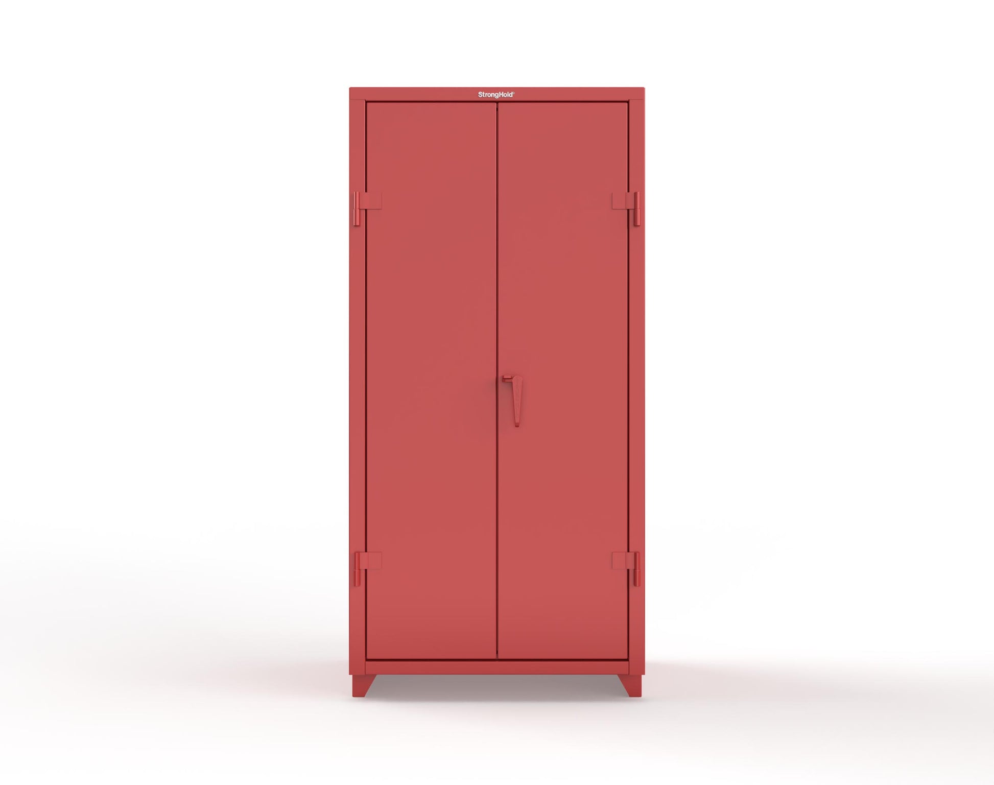 Extra Heavy Duty 14 GA Cabinet with 4 Shelves - 36 In. W x 24 In. D x 75 In. H - 36-244-L-3001