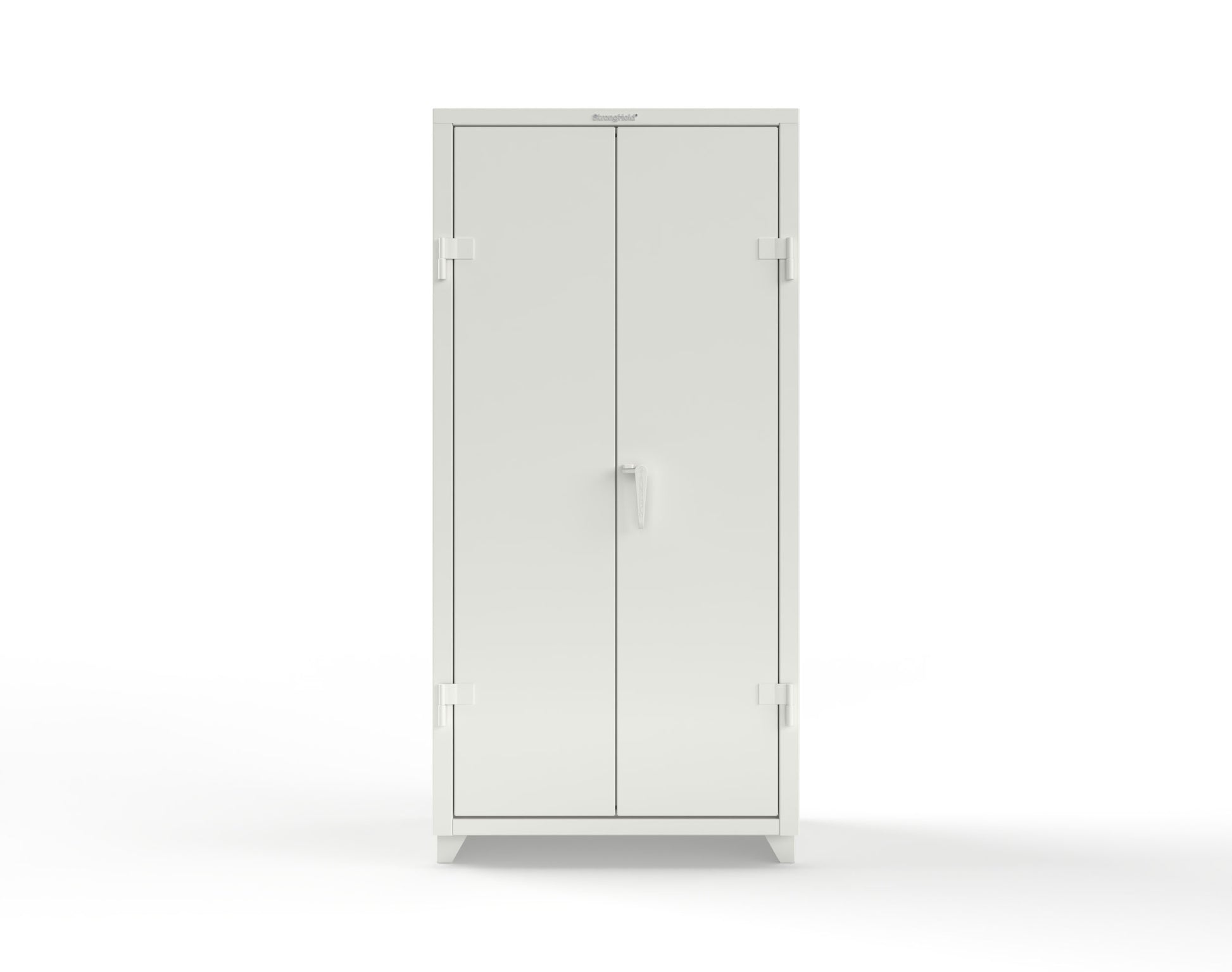 Extra Heavy Duty 14 GA Cabinet with 4 Shelves - 36 In. W x 24 In. D x 75 In. H - 36-244-L-9003