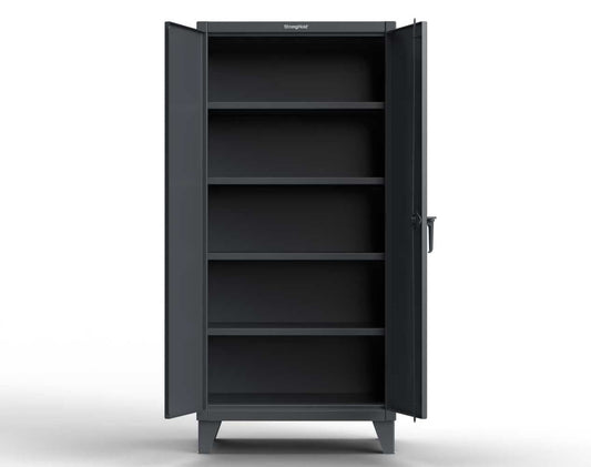 Extreme Duty 12 GA Cabinet with 3 Deep Shelves - 36 In. W x 30 In. D x 66 In. H
