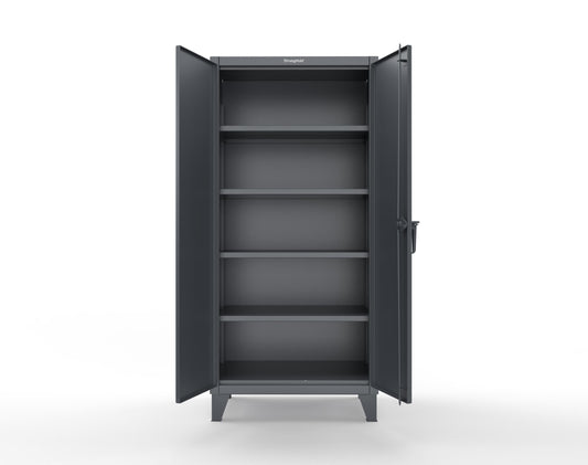 Extreme Duty 12 GA Cabinet with 4 Shelves Secured by Electronic Lock & Card Reader (HID) - 36 In. W x 24 In. D x 78 In. H - 36-244-PX-7024