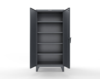 Extreme Duty 12 GA Cabinet with 4 Shelves - 36 In. W x 24 In. D x 78 In. H