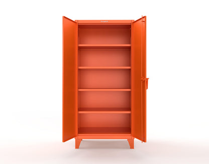 Extreme Duty 12 GA Cabinet with 4 Shelves Secured by Electronic Lock & Card Reader (HID) - 36 In. W x 24 In. D x 78 In. H - 36-244-PX-2009