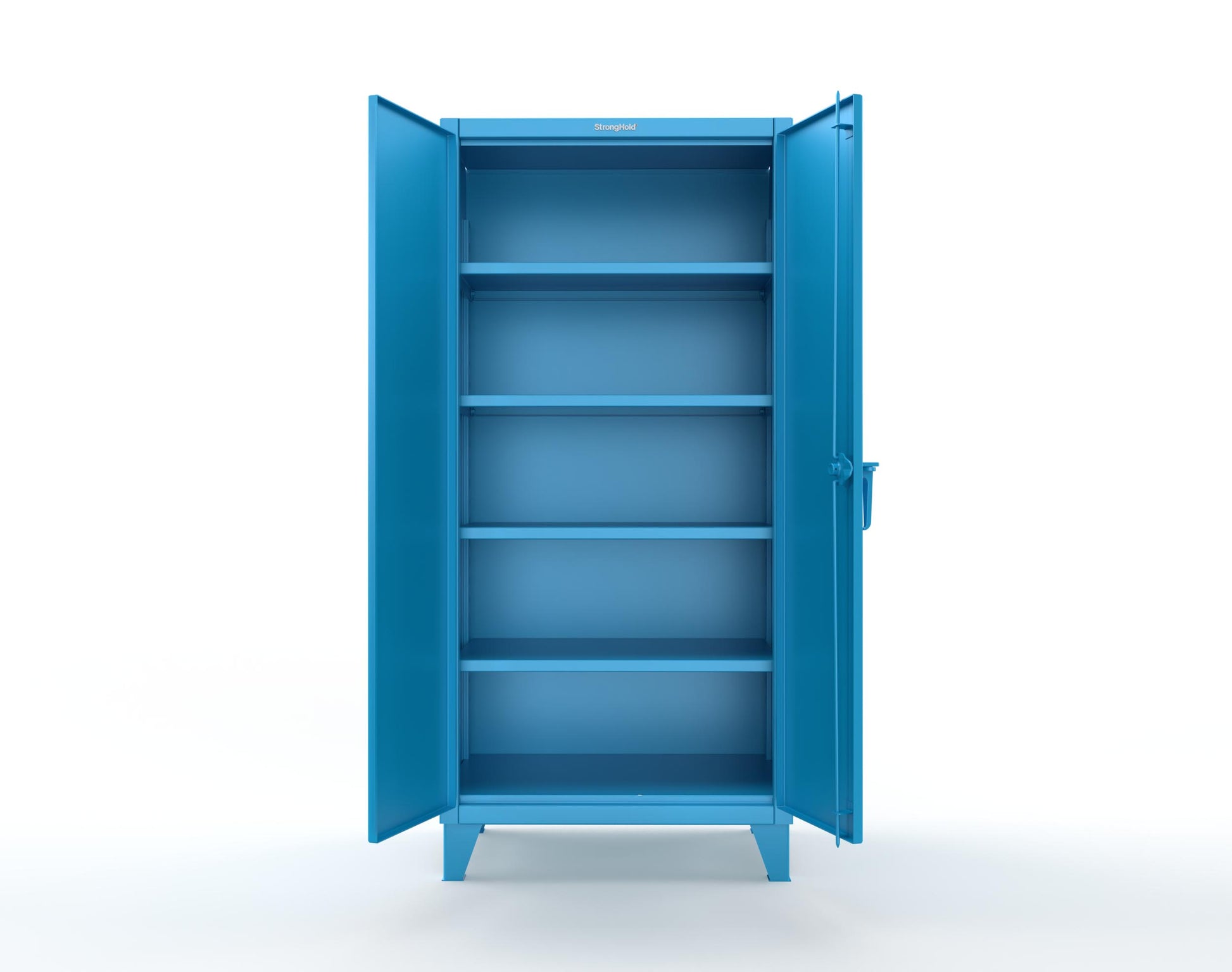 Extreme Duty 12 GA Cabinet with 4 Shelves Secured by Electronic Lock & Card Reader (HID) - 36 In. W x 24 In. D x 78 In. H - 36-244-PX-5012