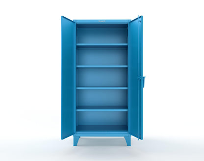 Extreme Duty 12 GA Cabinet with 4 Shelves Secured by Electronic Lock & Card Reader (HID) - 36 In. W x 24 In. D x 78 In. H - 36-244-PX-5012