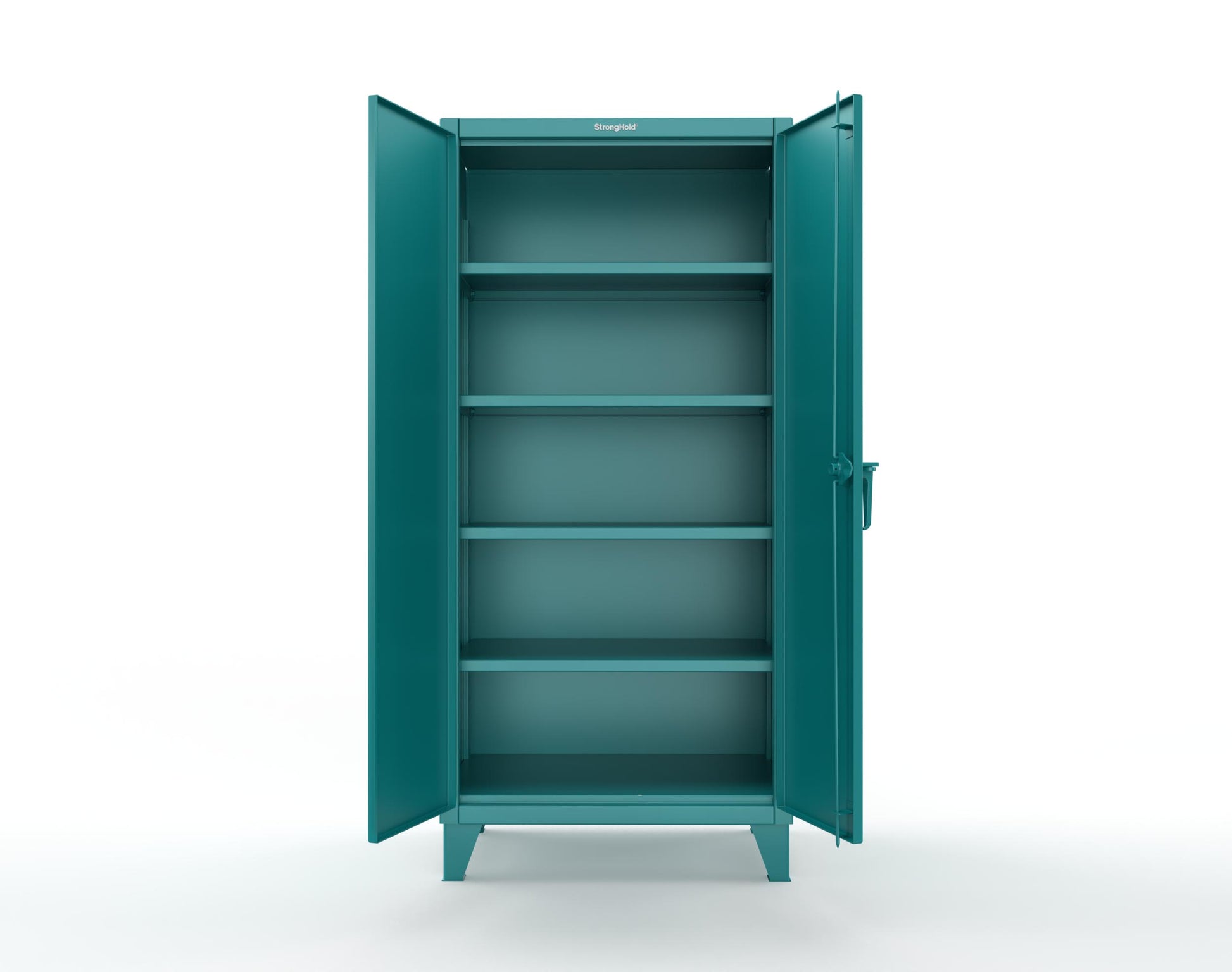 Extreme Duty 12 GA Cabinet with 4 Shelves Secured by Electronic Lock & Card Reader (HID) - 36 In. W x 24 In. D x 78 In. H - 36-244-PX-5021