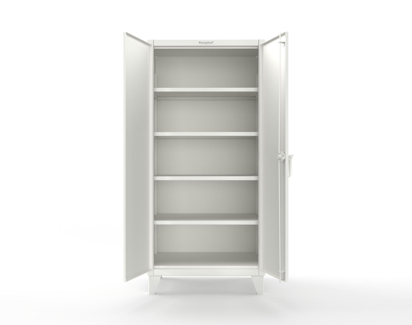 Extreme Duty 12 GA Cabinet with 4 Shelves Secured by Electronic Lock & Card Reader (HID) - 36 In. W x 24 In. D x 78 In. H - 36-244-PX-9003