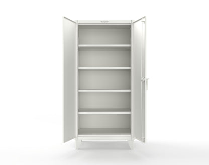 Extreme Duty 12 GA Cabinet with 4 Shelves Secured by Electronic Lock & Card Reader (HID) - 36 In. W x 24 In. D x 78 In. H - 36-244-PX-9003