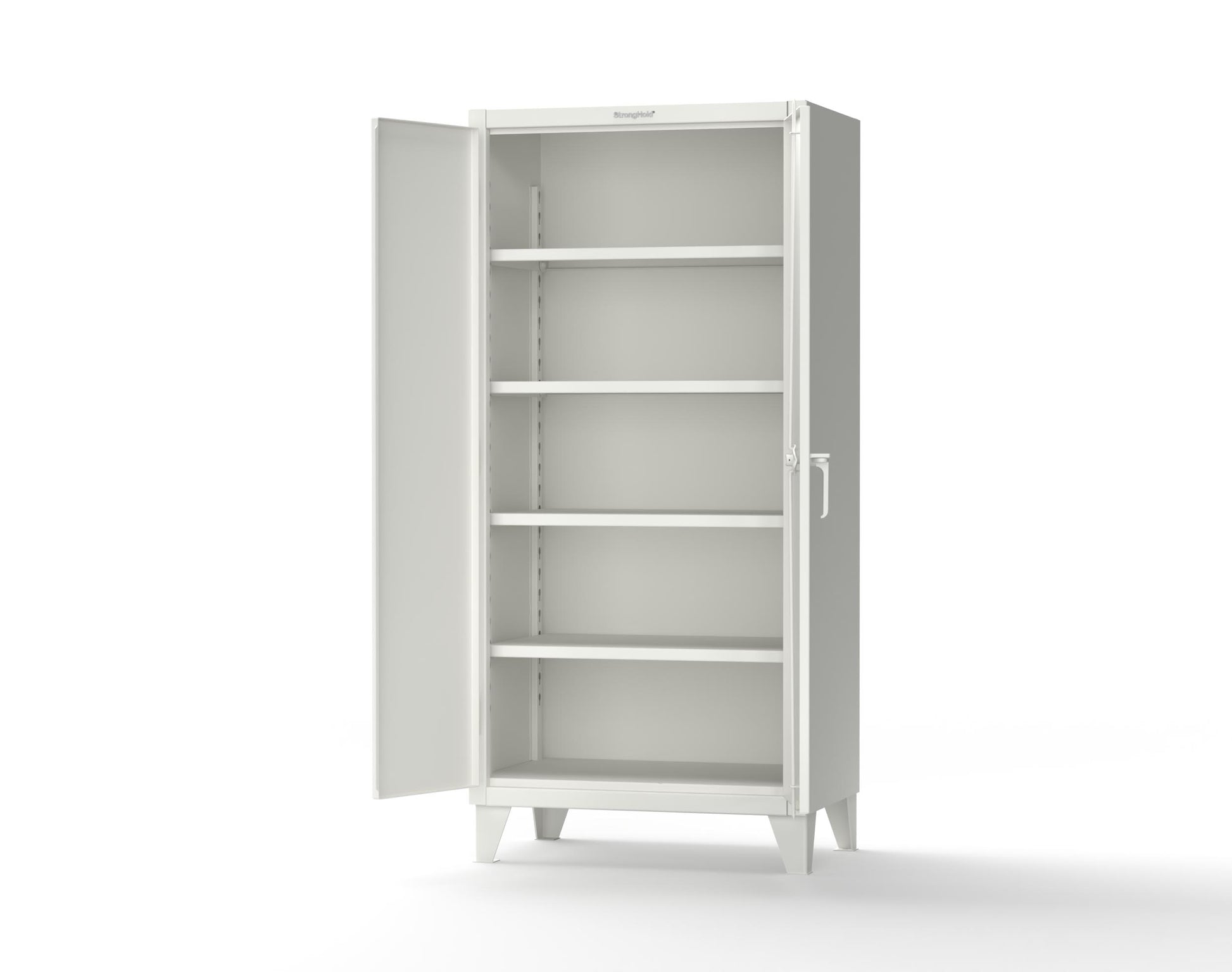 Extreme Duty 12 GA Cabinet with 4 Shelves Secured by Electronic Lock & Card Reader (HID) - 36 In. W x 24 In. D x 78 In. H - 36-244-PX-9003