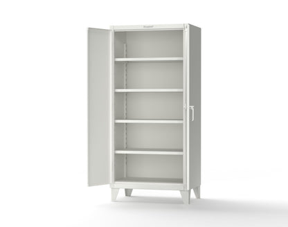 Extreme Duty 12 GA Cabinet with 4 Shelves Secured by Electronic Lock & Card Reader (HID) - 36 In. W x 24 In. D x 78 In. H - 36-244-PX-9003