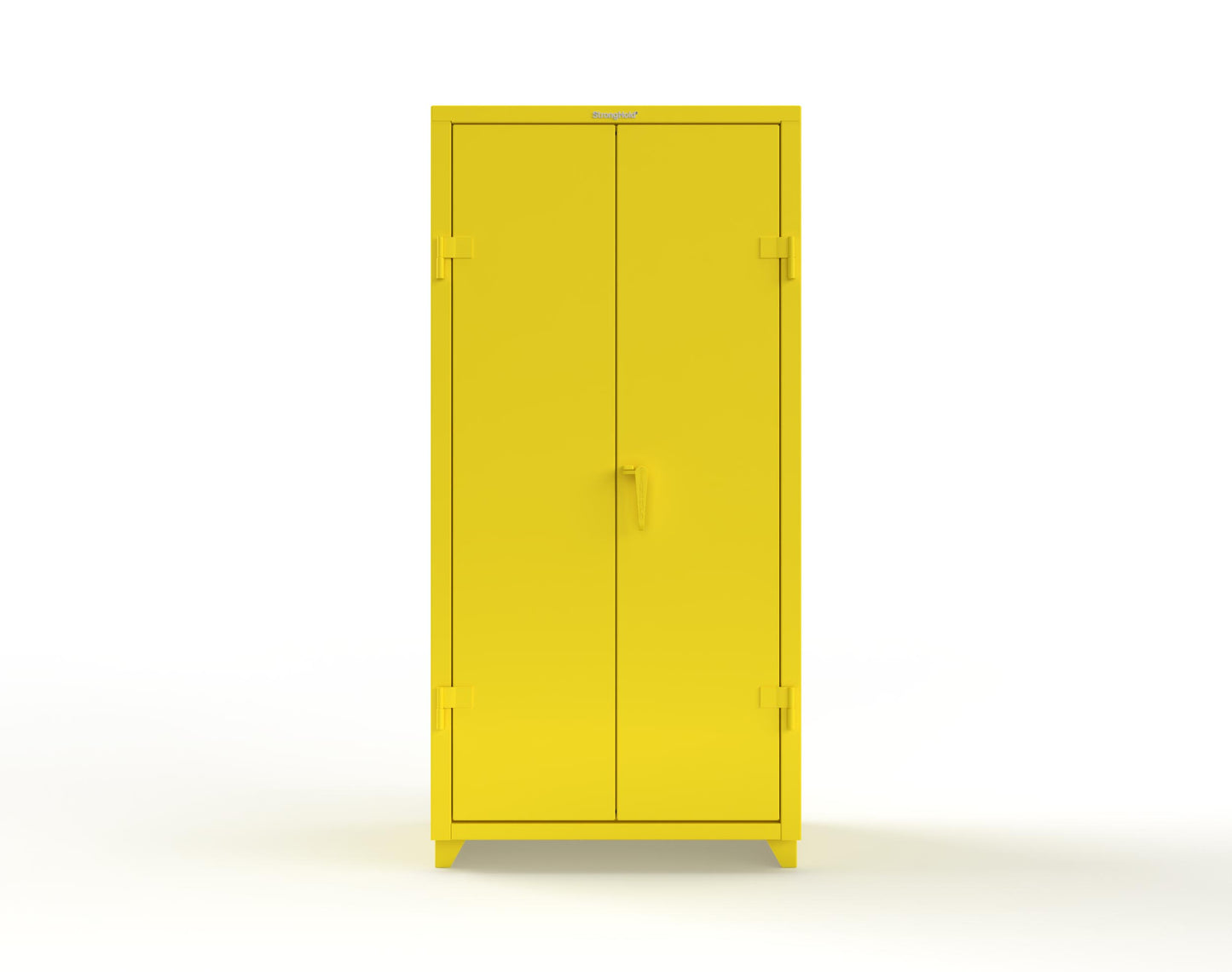 Extra Heavy Duty 14 GA Cabinet with 5 Shelves - 36 In. W x 24 In. D x 75 In. H - 36-245-L-1021