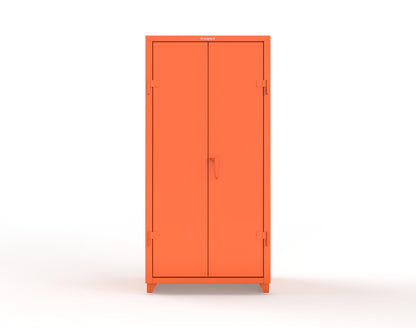 Extra Heavy Duty 14 GA Cabinet with 5 Shelves - 36 In. W x 24 In. D x 75 In. H - 36-245-L-2009